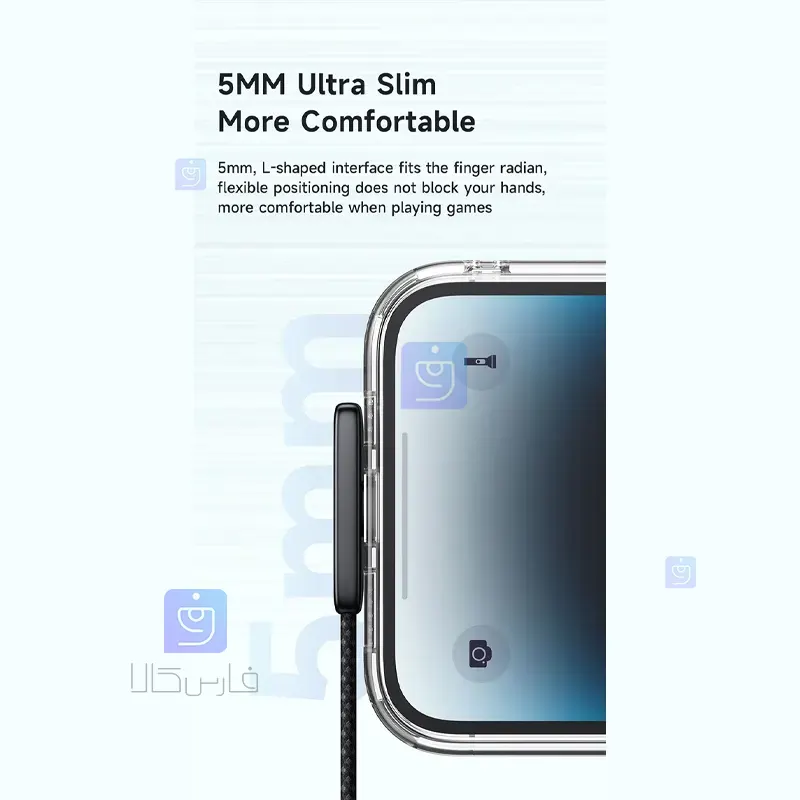 کابل شارژ سریع USB به لایتنینگ 3 آمپر مدل MCDODO CA-2790 MCDODO CA 2790 USB to Lightning Fast Charging Cable 1 12 کابل شارژ سریع USB-A به لایتنینگ مکدودو CA-2790 | فارس کالا