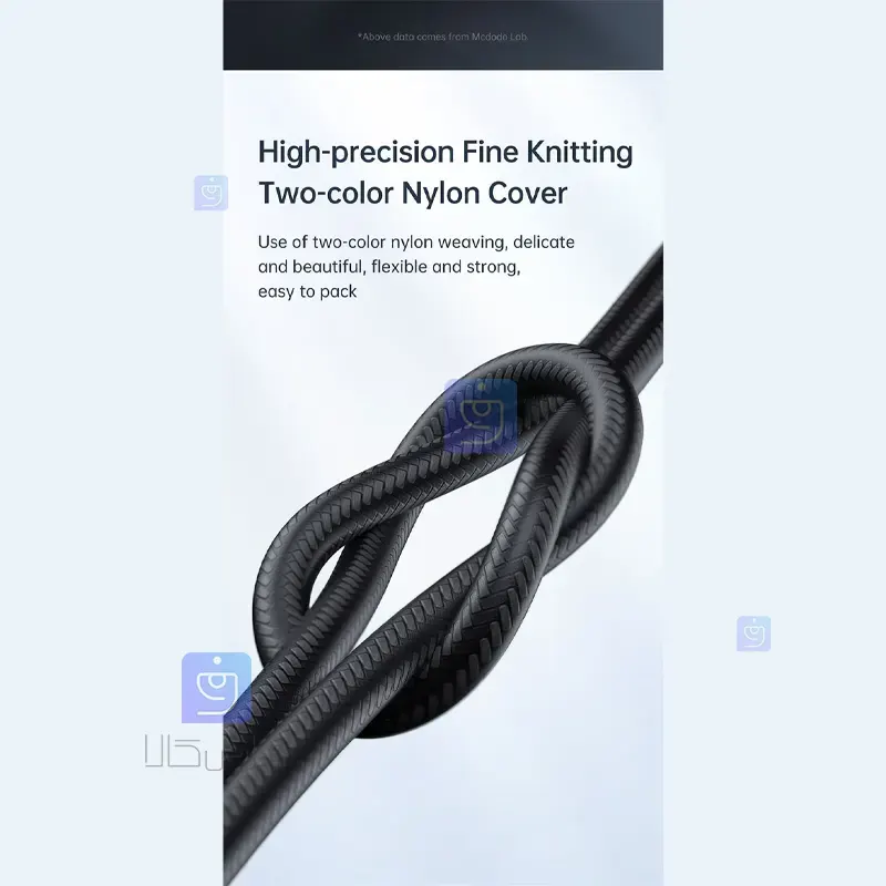 کابل شارژ سریع تایپ سی به تایپ سی 100 واتی مک دودو مدل MCDODO CA-2841 MCDODO CA 2841 100W Type C Fast Charging Cable 3 کابل شارژ هوشمند تایپ سی 100 وات مکدودو CA‑2841 | فارس کالا