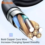 کابل شارژ هوشمند تایپ سی به لایتنینگ 36 واتی مک‌دودو مدل MCDODO CA-3161