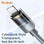 کابل شارژ هوشمند تایپ سی به لایتنینگ 36 واتی مک‌دودو مدل MCDODO CA-3161