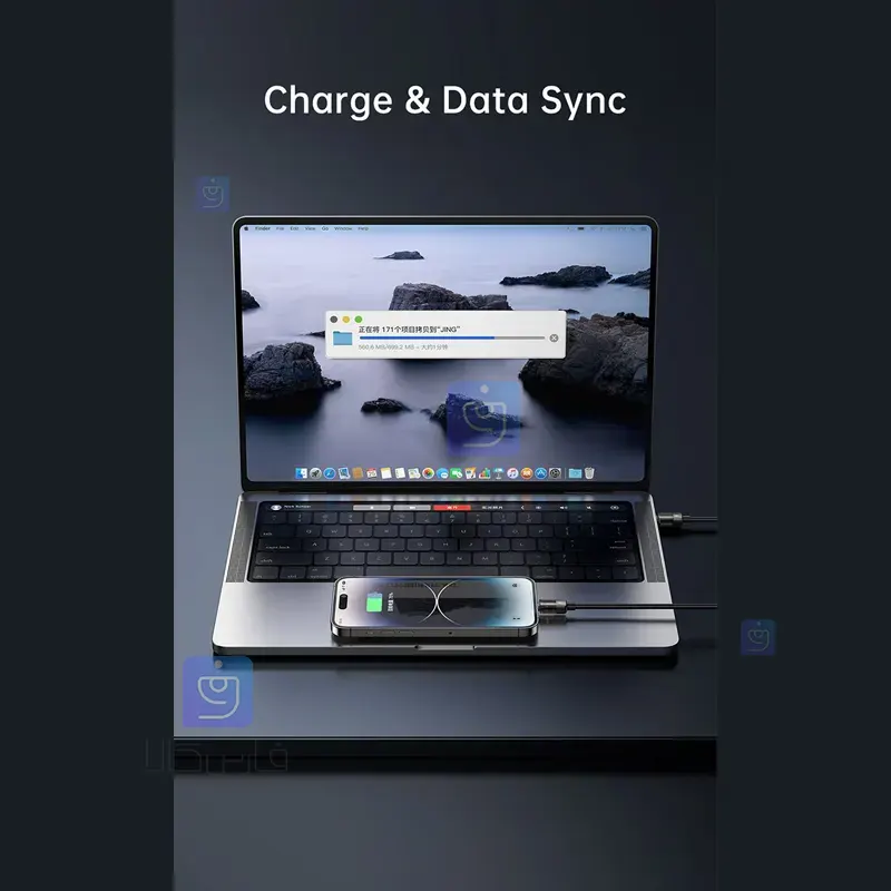 کابل شارژ هوشمند تایپ سی به لایتنینگ 36 واتی مکدودو مدل MCDODO CA-3161 MCDODO CA 3161 Type C to Lightning Smart Charging Cable 3 کابل شارژ Type-C به لایتنینگ 36W مکدودو CA-3161 | فارس کالا