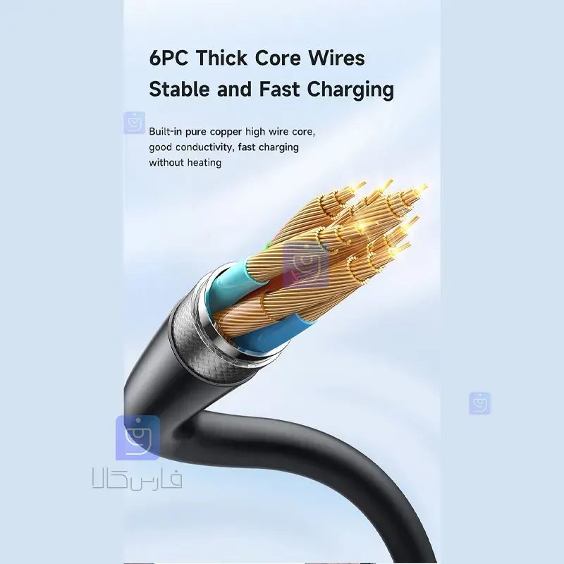 کابل شارژ سریع تایپ سی به تایپ سی 240 واتی مدل MCDODO CA-3311 MCDODO CA 3311 240W Type C Fast Charging Cable 1 5 کابل شارژ تایپسی 240W مکدودو مدل CA-3311 | فارس کالا