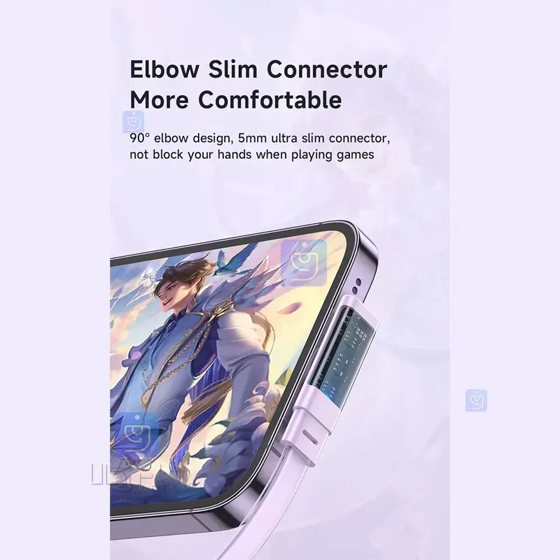 کابل شارژ سریع تایپ سی به لایتنینگ 36 وات مدل MCDODO CA-344 MCDODO CA 344 36W Fast Charging Cable 1 11 کابل شارژ سریع USB-C به Lightning مکدودو CA-344 | فارس کالا