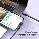 کابل شارژ سریع تایپ سی به لایتنینگ 36 وات مدل MCDODO CA-344