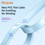 کابل شارژ سریع تایپ سی به لایتنینگ 36 وات مدل MCDODO CA-344