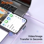 کابل شارژ سریع تایپ سی به لایتنینگ 36 وات مدل MCDODO CA-344