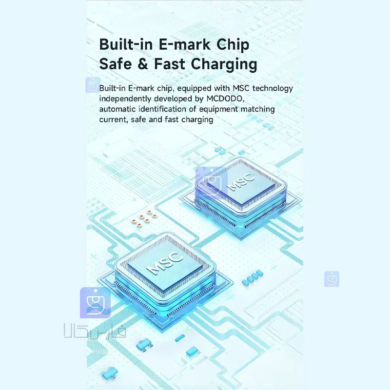 کابل شارژ هوشمند Type-C به Type-Cمک‌دودو CA-3460 | فارس کالا