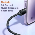 کابل شارژ تایپ سی به لایتنینگ 36واتی مدل MCDODO CA-3660