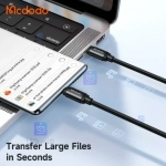 کابل شارژ سریع تایپ سی به تایپ سی 240 واتی مدل MCDODO CA-3681