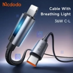 کابل شارژ سریع تایپ سی به لایتنینگ 36 وات مدل MCDODO CA-5710