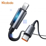 کابل شارژ سریع تایپ سی به لایتنینگ 36 وات مدل MCDODO CA-5710