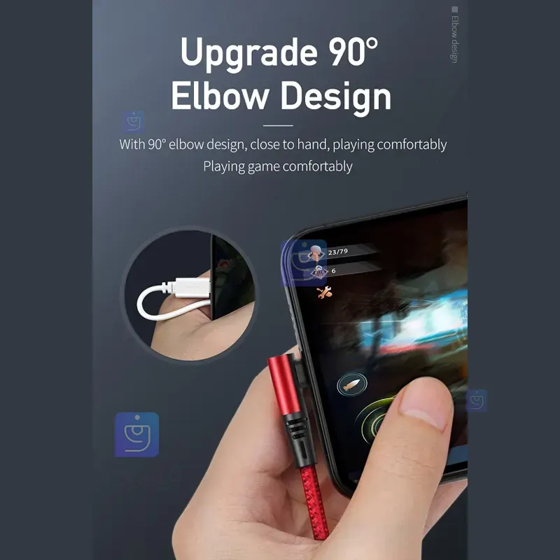 کابل تبدیل انتقال تصویر لایتنینگ به HDMI مدل MCDODO CA-6400 MCDODO CA 6400 Lightning Video Transmission Conversion Cable 1 کابل تبدیل لایتنینگ به HDMI مکدودو مدل CA-6400 | فارس کالا