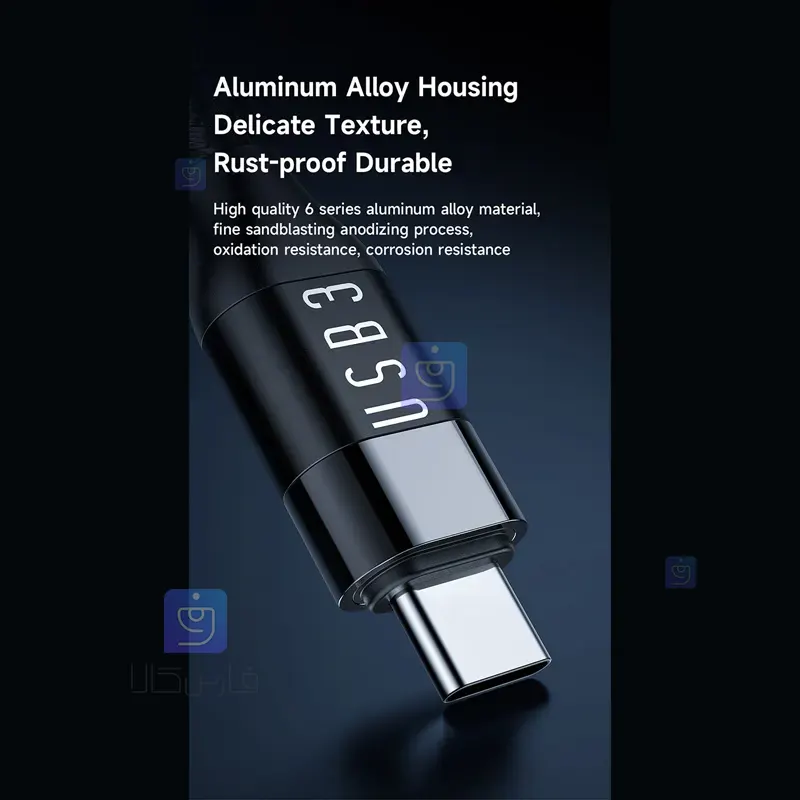 کابل تایپ‌سی به تایپ سی 100 واتی مک‌دودو CA-7132 | فارس کالا