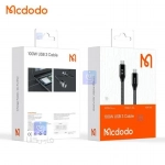 کابل شارژ و انتقال تصویر 100 واتی دو سر تایپ سی مدل MCDODO CA-7132