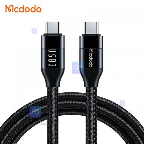 کابل شارژ و انتقال تصویر 100 واتی دو سر تایپ سی مدل MCDODO CA-7132