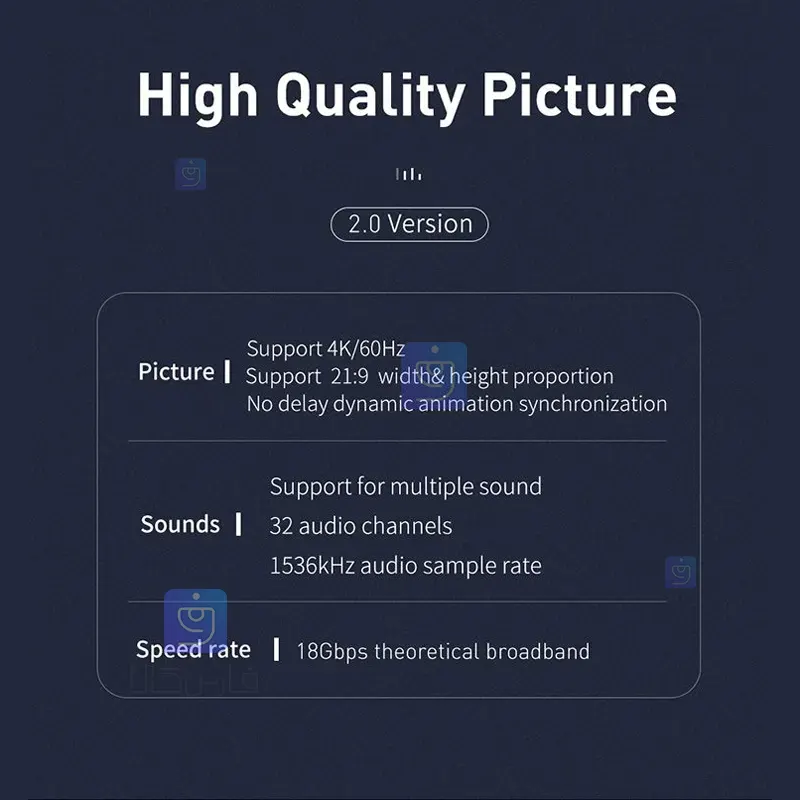 کابل انتقال تصویر HDMI کیفیت 4K مک‌دودو CA-7180 | فارس کالا