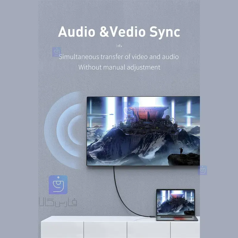 کابل انتقال تصویر HDMI کیفیت 4K مک‌دودو CA-7180 | فارس کالا