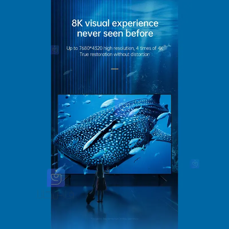 کابل انتقال تصویر HDMI مکدودو مدل MCDODO CA-8430 MCDODO CA 8430 HDMI Video Transmission Cable 2 8 کابل انتقال تصویر HDMI کیفیت 8K مکدودو CA-8430 | فارس کالا