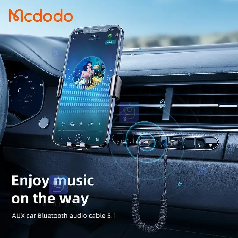 گیرنده صوتی بلوتوثی AUX مکدودو مدل MCDODO CA-8700 MCDODO CA 8700 AUX Bluetooth Audio Receive 2 2 گیرنده صوتی بلوتوثی AUX مکدودو مدل CA-8700 | فارس کالا
