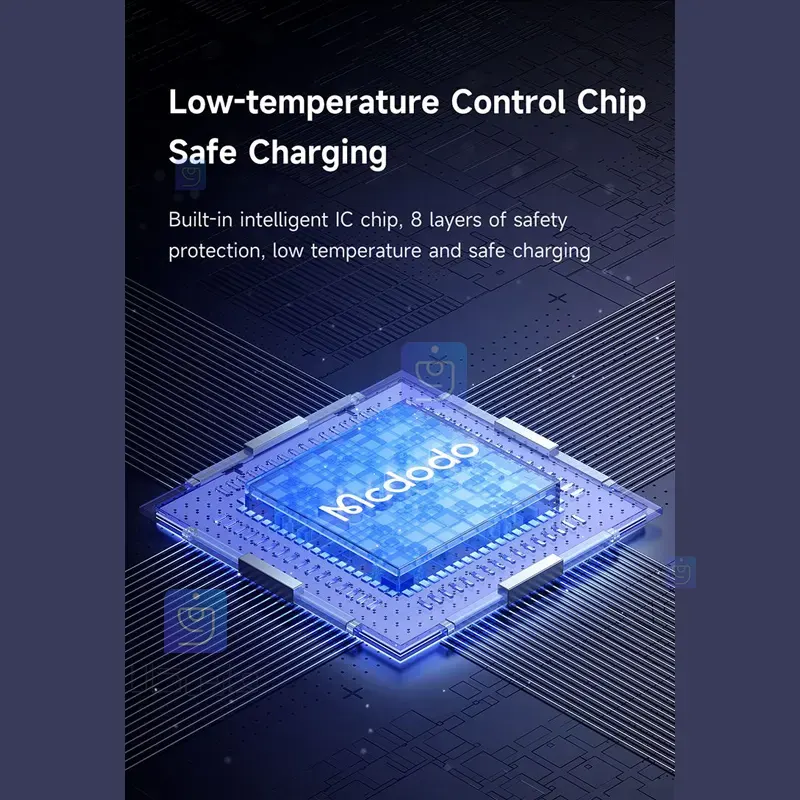 شارژر فندکی دو پورت 120وات مک‌دودو CC-0370 | فارس کالا