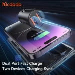 شارژر فندکی 2 پورت 15.5وات مک‌دودو مدل MCDODO CC-2950