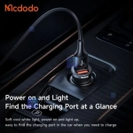 شارژر فندکی 2 پورت 15.5وات مک‌دودو مدل MCDODO CC-2950