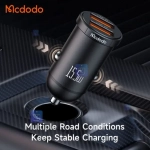 شارژر فندکی 2 پورت 15.5وات مک‌دودو مدل MCDODO CC-2950