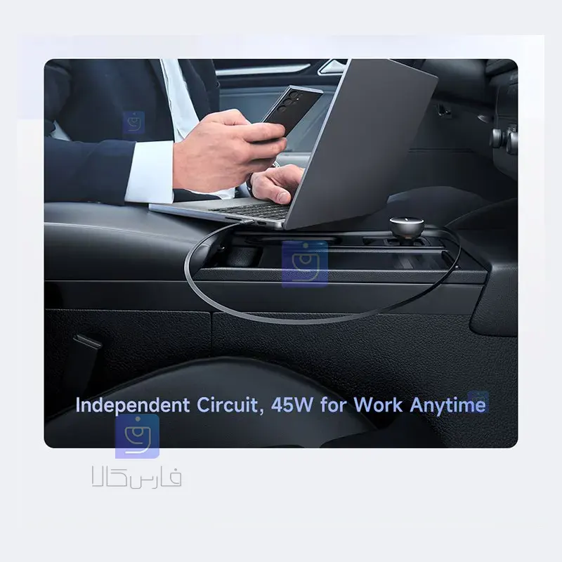 شارژر فندکی 3 پورت 80 وات مک‌دودو CC-4850 | فارس کالا