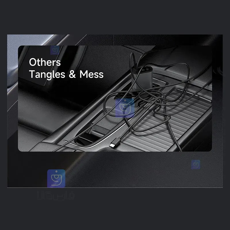 شارژر فندکی 3 پورت 80 وات مک‌دودو CC-4850 | فارس کالا