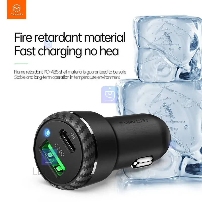 شارژر فندکی 38 واتی مکدودو مدل MCDODO CC-5970 MCDODO CC 5970 38W Cigarette Lighter Charger 3 12 شارژر فندکی 38 واتی مکدودو مدل MCDODO CC-5970