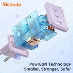 شارژر آداپتور دیواری مینی 3 پورت مک‌دودو مدل MCDODO CH-150