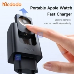 آداپتور شارژ 2پورت 30وات+شارژر وایرلس اپل واچ مدل MCDODO CH-3700