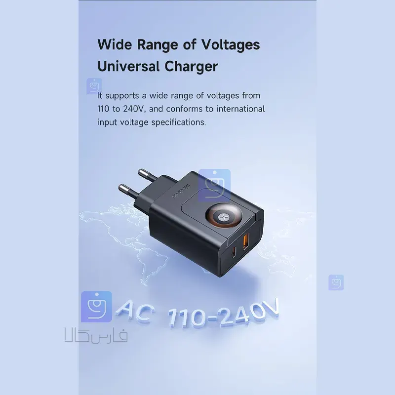 آداپتور شارژ+شارژر وایرلس اپل واچ مک‌دودو CH-3700 |فارس کالا