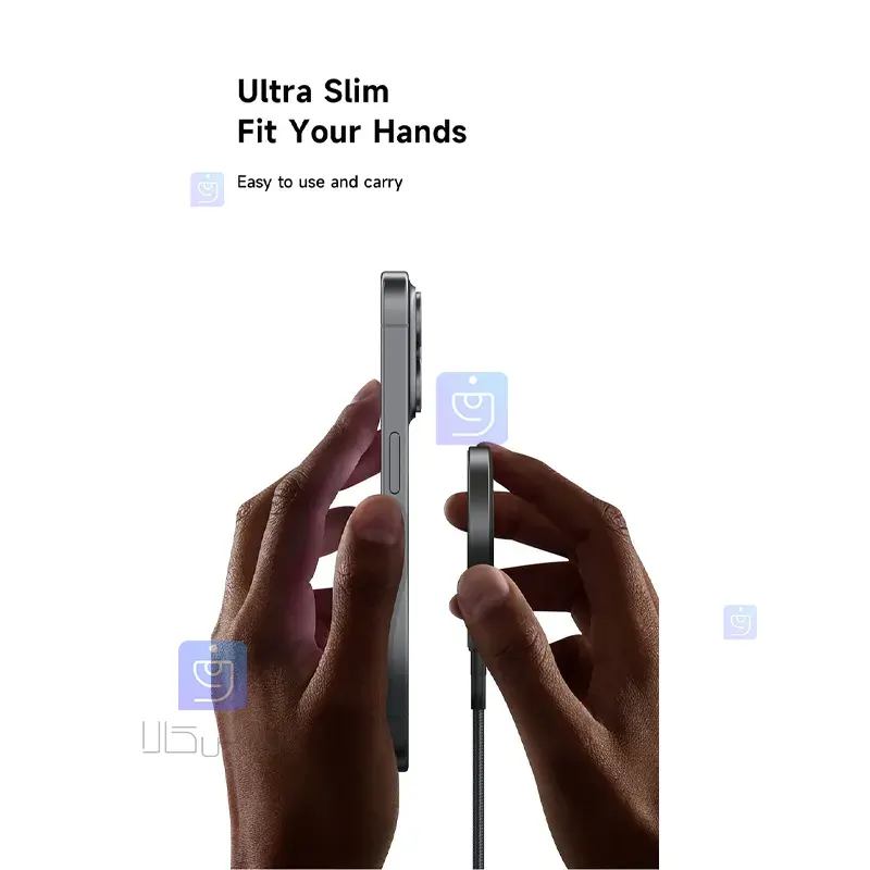 شارژر وایرلس مگنتی 15 وات مک‌دودو مدل CH-5490 | فارس کالا