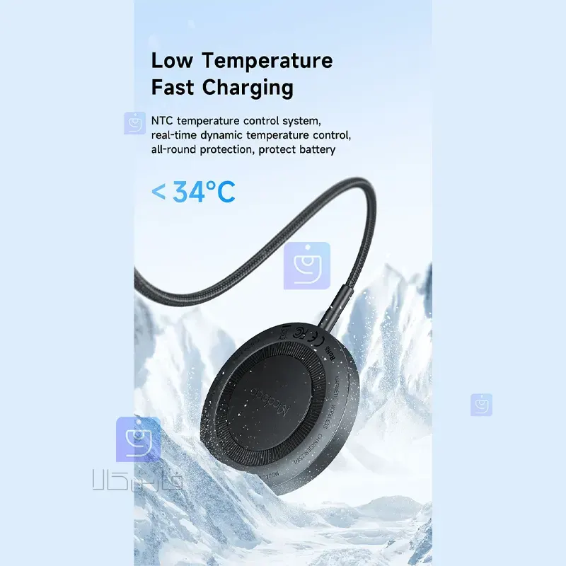 شارژر وایرلس مگنتی 15 وات مک‌دودو مدل CH-5490 | فارس کالا