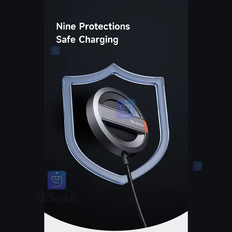 استند شارژر وایرلس 15 وات مگنتی مک‌دودو CH-5500 | فارس کالا