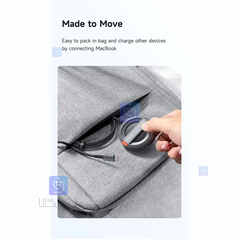 استند شارژر وایرلس 15 وات مگنتی مک‌دودو CH-5500 | فارس کالا