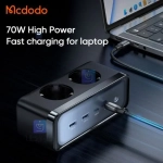 آداپتور شارژ و چند راهی محافظ برق مک‌دودو مدل MCDODO GaN CH-4610