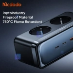 آداپتور شارژ و چند راهی محافظ برق مک‌دودو مدل MCDODO GaN CH-4610