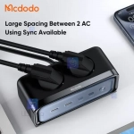 آداپتور شارژ و چند راهی محافظ برق مک‌دودو مدل MCDODO GaN CH-4610