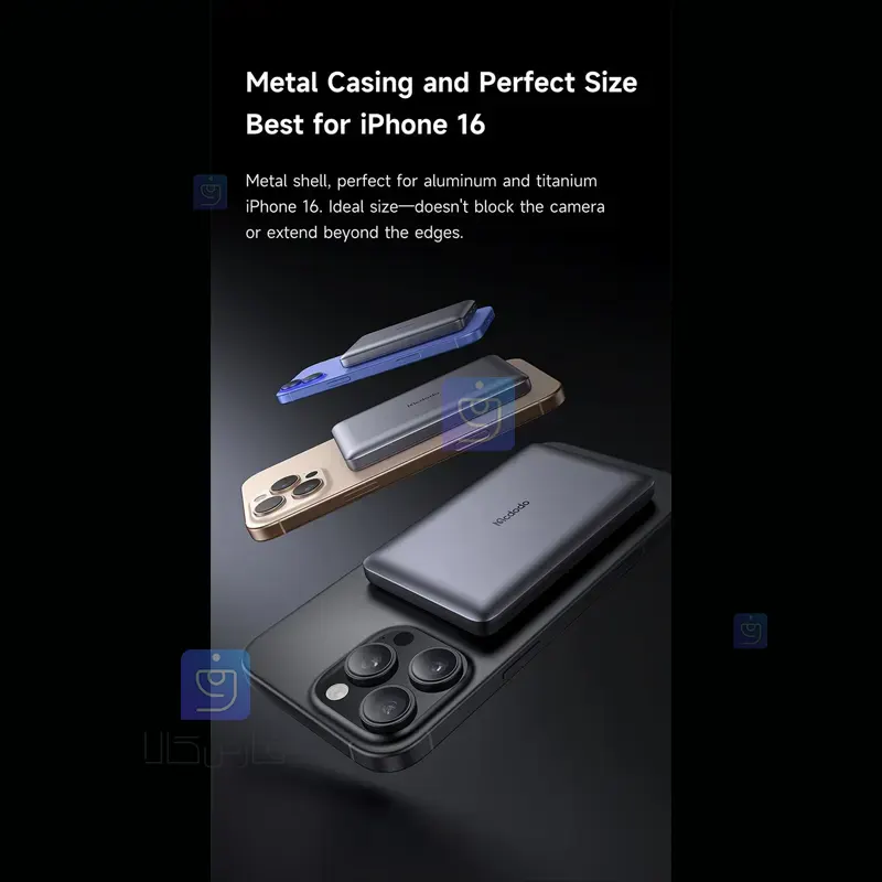 پاوربانک وایرلس 20 وات 10000mAhمک‌دودو MC-465 | فارس کالا