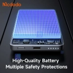 پاوربانک وایرلس مگ سیف 20 وات 10000 مدل MCDODO MC-465