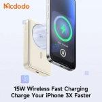 پاوربانک وایرلس مگ سیف 30 وات 10000 مدل MCDODO MC-781