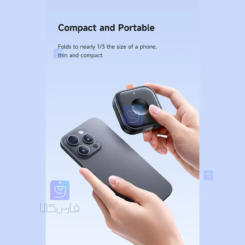 شارژر وایرلس تاشو 2 کاره مدل Mcdodo CH-2160 Mcdodo CH 2160 Folding Wireless Charger 1 6 شارژر وایرلس تاشو 2 کاره 15 وات مکدودو CH-2160 | فارس کالا