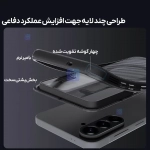 قاب دودی مگنتی نیلکین CamShield Pro Magnetic Clear Case گوشی سامسونگ A57
