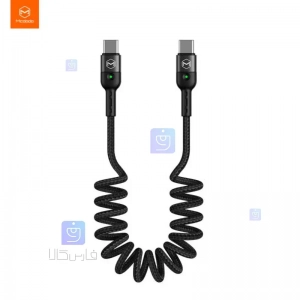 کابل شارژ فنری تایپ سی به تایپ سی مک‌دودو مدل MCDODO CA-7860