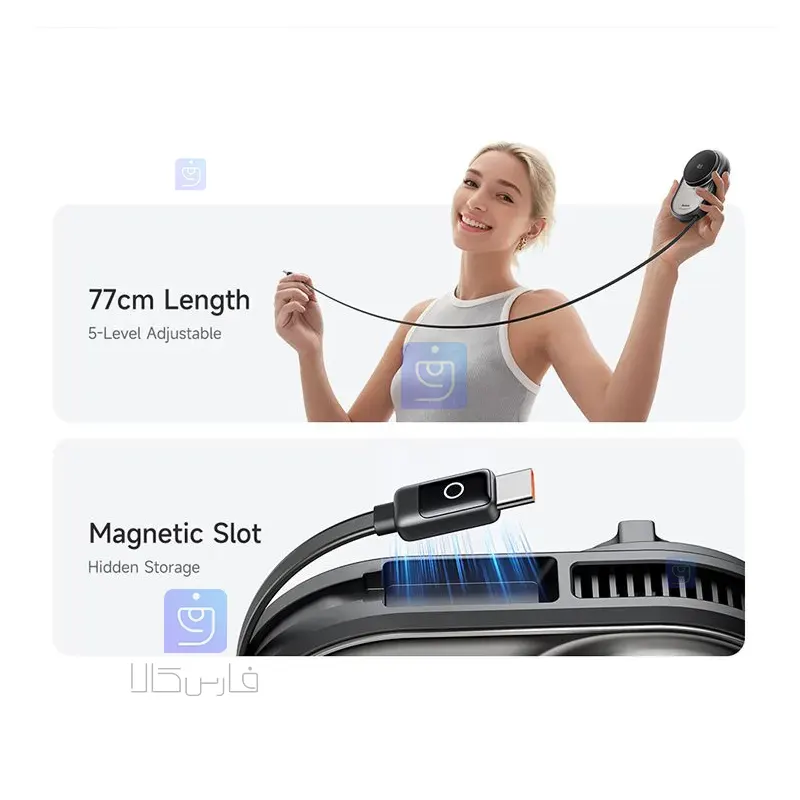 هولدر وایرلس شارژر 25وات+فن خنک کننده مکدودو مدل MCDODO CH-8400 MCDODO CH 8400 25W Wireless Charger Holder 1 4 هولدر وایرلس شارژر خودرو 25 وات مکدودو CH-8400 | فارس کالا