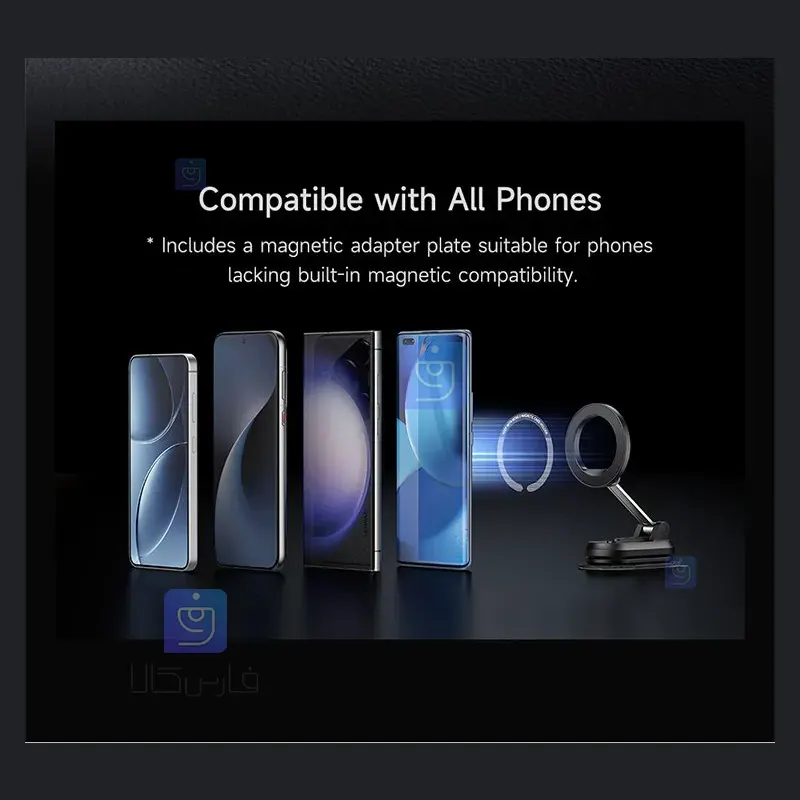هولدر و نگهدارنده مگنتی تاشو موبایل مکدودو مدل MCDODO CM-6240 MCDODO CM 6240 Folding Magnetic Mobile Phone Holder 2 2 هولدر مگنتی تاشو موبایل مکدودو MCDODO CM-6240 | فارس کالا
