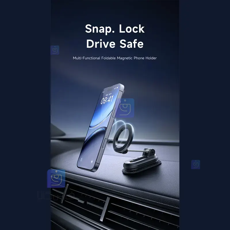 هولدر و نگهدارنده مگنتی تاشو موبایل مکدودو مدل MCDODO CM-6240 MCDODO CM 6240 Folding Magnetic Mobile Phone Holder 2 5 هولدر مگنتی تاشو موبایل مکدودو MCDODO CM-6240 | فارس کالا