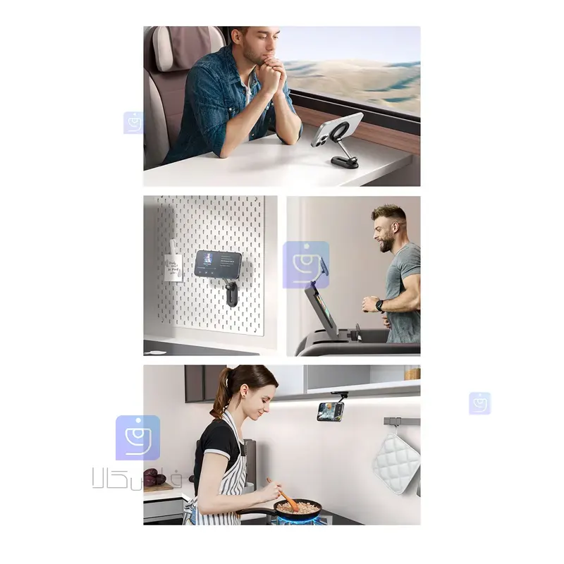 هولدر و نگهدارنده مگنتی تاشو موبایل مکدودو مدل MCDODO CM-6240 MCDODO CM 6240 Folding Magnetic Mobile Phone Holder 2 7 هولدر مگنتی تاشو موبایل مکدودو MCDODO CM-6240 | فارس کالا